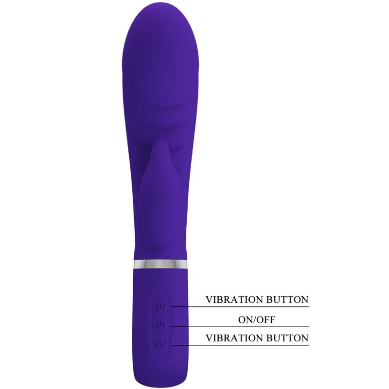 PRETTY LOVE - PRESCOTT MULTIFUNKTIONS-G-SPOT-VIBRATOR LILA - Sexotim