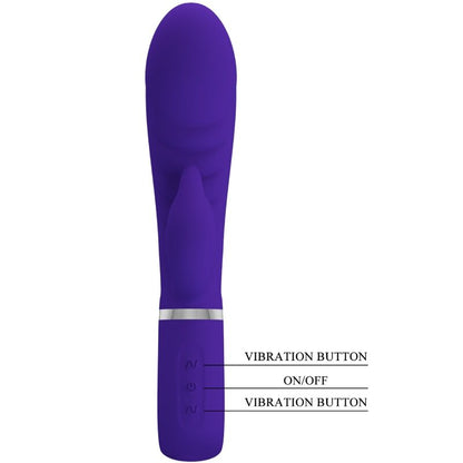 PRETTY LOVE - PRESCOTT MULTIFUNKTIONS-G-SPOT-VIBRATOR LILA - Sexotim