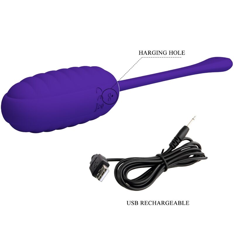PRETTY LOVE - KIRK WIEDERAUFLADBARES VIBRATIONSEI LILA - Sexotim