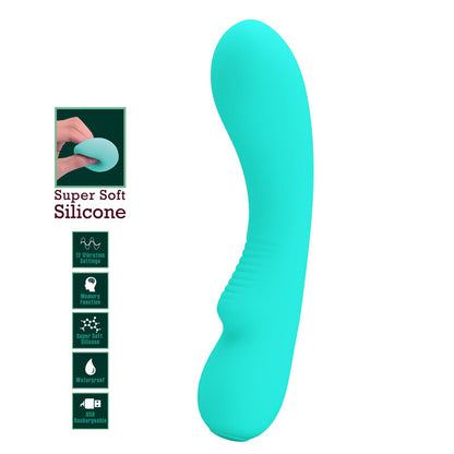 PRETTY LOVE - PRESCOTT WIEDERAUFLADBARER VIBRATOR AQUA GREEN - Sexotim