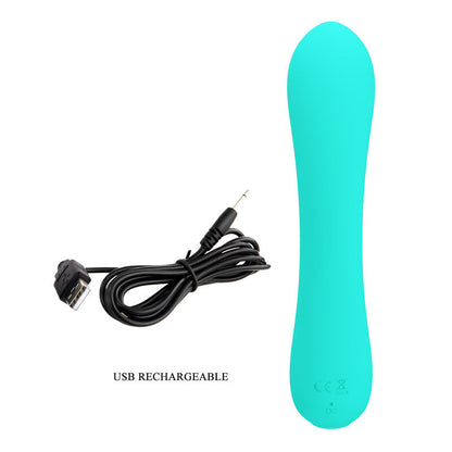 PRETTY LOVE - PRESCOTT WIEDERAUFLADBARER VIBRATOR AQUA GREEN - Sexotim