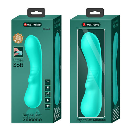 PRETTY LOVE - PRESCOTT WIEDERAUFLADBARER VIBRATOR AQUA GREEN - Sexotim