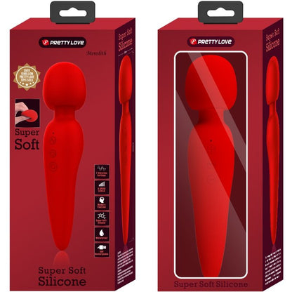 PRETTY LOVE - MEREDITH MASSAGER 12 VIBRATIONSMODI ROT - Sexotim