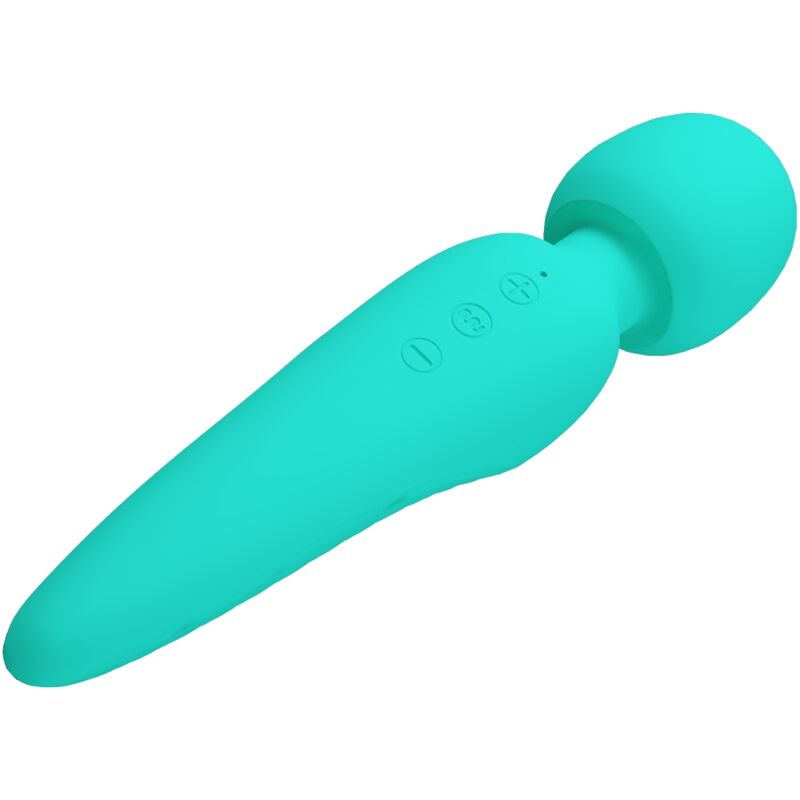 PRETTY LOVE - MEREDITH MASSAGER 12 VIBRATIONSMODI AQUA GRÜN - Sexotim