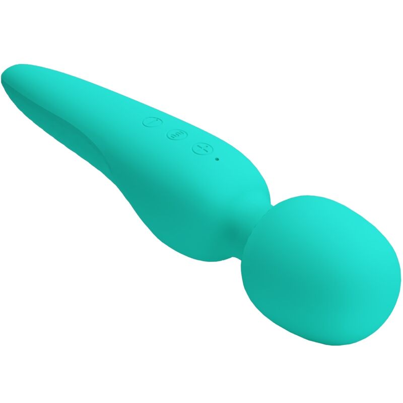 PRETTY LOVE - MEREDITH MASSAGER 12 VIBRATIONSMODI AQUA GRÜN - Sexotim