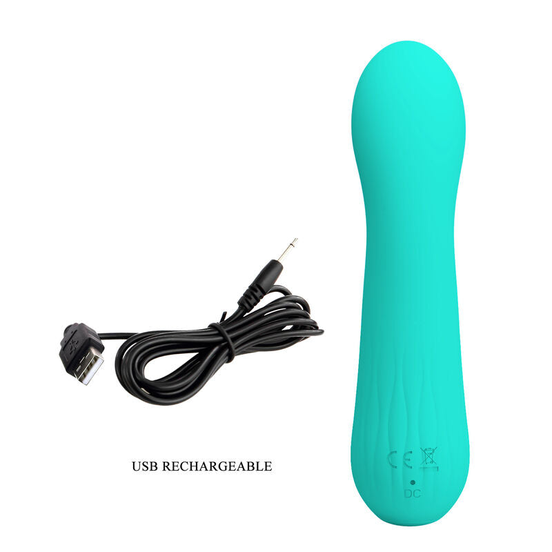 PRETTY LOVE - FAUN WIEDERAUFLADBARER VIBRATOR AQUAGRÜN - Sexotim