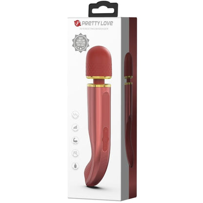 PRETTY LOVE - MASSAGER 7 VIBRATIONSMODI ROSA - Sexotim