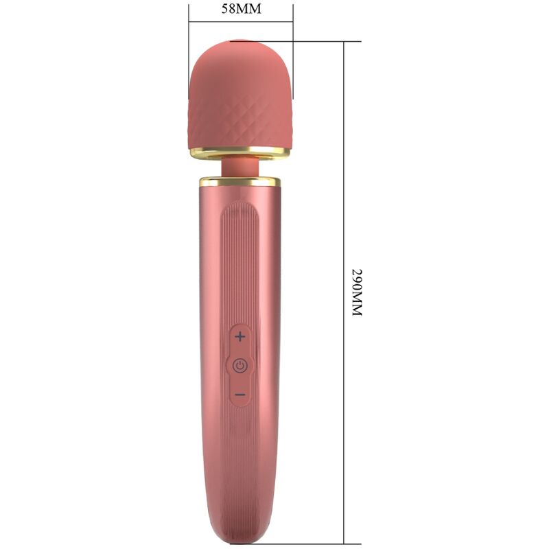 PRETTY LOVE - MASSAGER 7 VIBRATIONSMODI ROSA - Sexotim