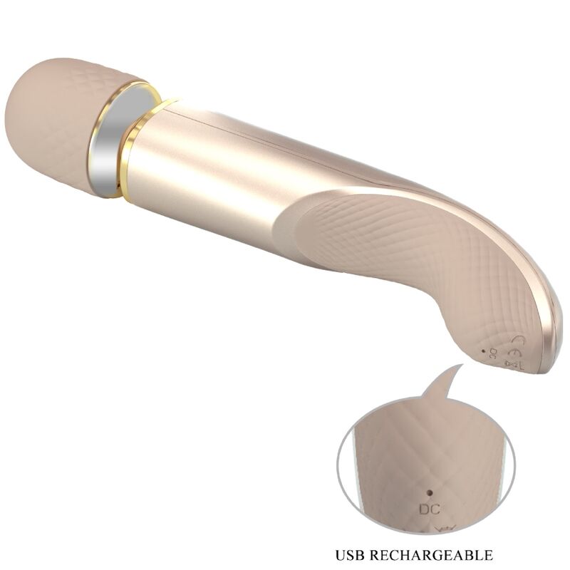 PRETTY LOVE - MASSAGER 7 VIBRATIONSMODI CHAMPAGNER - Sexotim