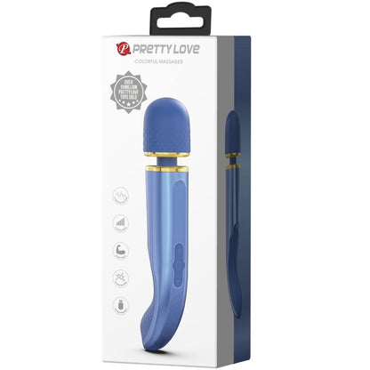 PRETTY LOVE - MASSAGER 7 VIBRATIONSMODI BLAU - Sexotim