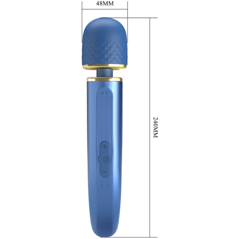 PRETTY LOVE - MASSAGER 7 VIBRATIONSMODI BLAU - Sexotim