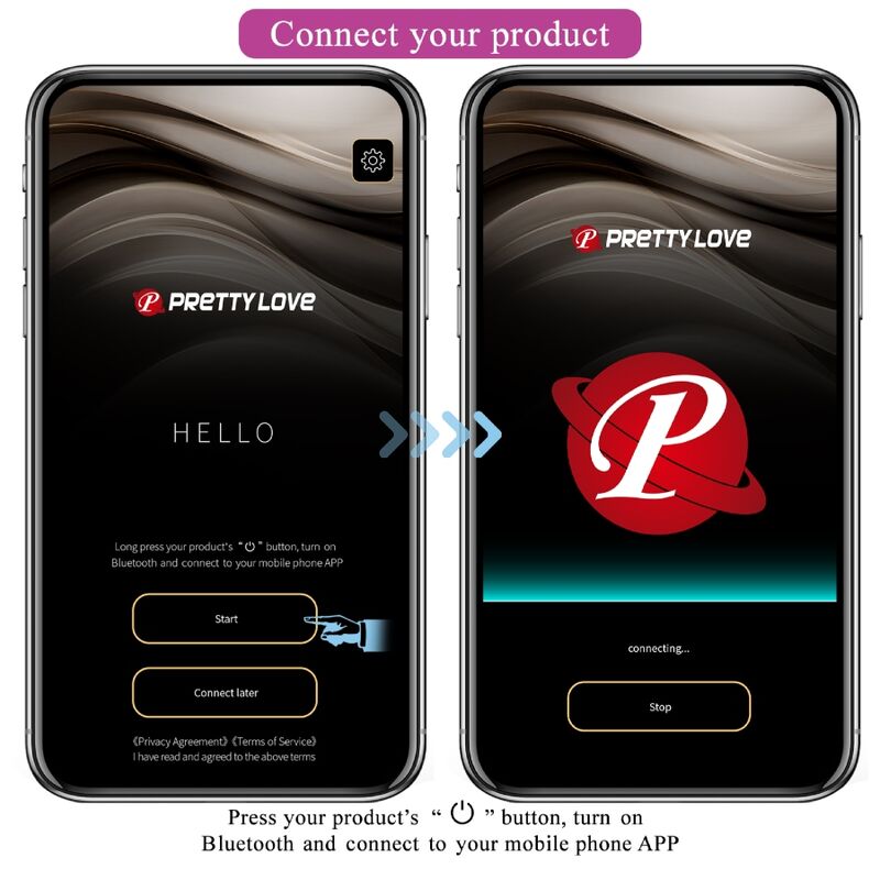 PRETTY LOVE - ELVIRA KEGEL BALLS APP FERNBEDIENUNG LILA - Sexotim