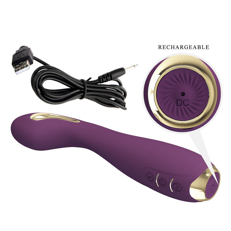 PRETTY LOVE - HECTOR ELECTROSHOCK VIBRATOR PER APP-STEUERUNG LILA - Sexotim