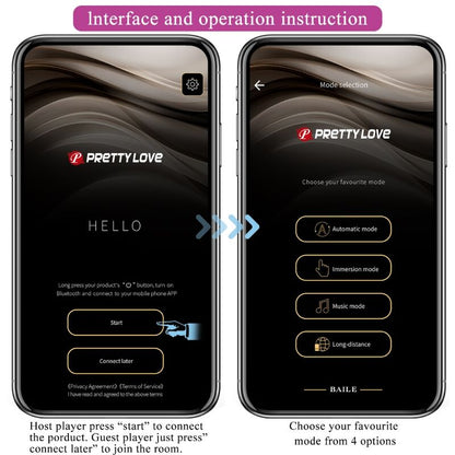 PRETTY LOVE - AUGUST REMOTE GLOBAL DOPPELT VERGNÜGEN VIBRATOR - Sexotim