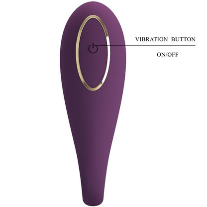 PRETTY LOVE - AUGUST REMOTE GLOBAL DOPPELT VERGNÜGEN VIBRATOR - Sexotim