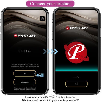 PRETTY LOVE - AUGUST REMOTE GLOBAL DOPPELT VERGNÜGEN VIBRATOR - Sexotim