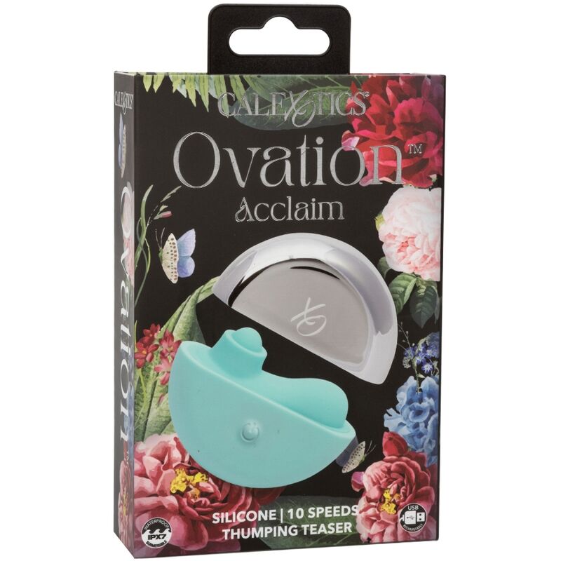 CALEXOTICS - OVATION ACCLAIM STIMULATOR AQUA GREEN - Sexotim