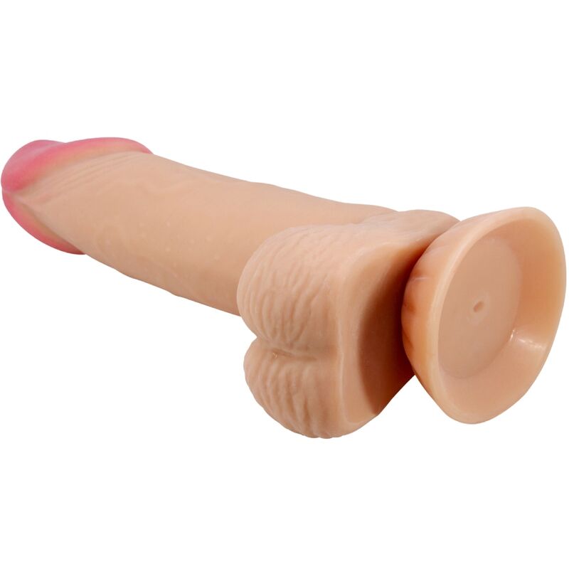 PRETTY LOVE - SLIDING SKIN SERIES REALISTISCHER DILDO MIT SLIDING SKIN SAUGNAPF 19,4 CM - Sexotim