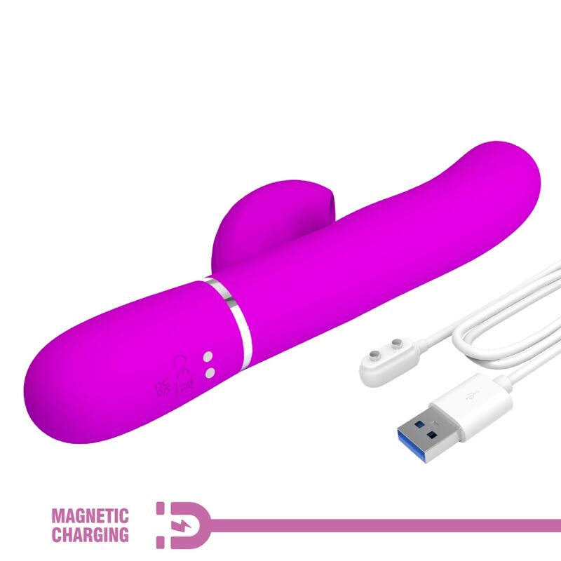 PRETTY LOVE - PERLITA MULTIFUNKTIONS-3-IN-1-G-SPOT-VIBRATOR VIOLETT - Sexotim