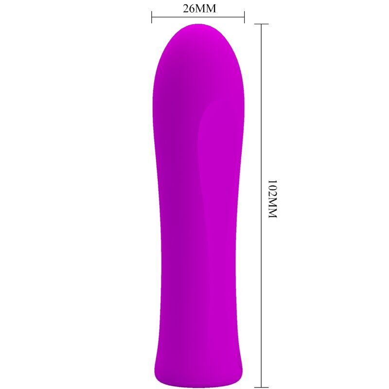 PRETTY LOVE - ALFREDA SUPER POWER VIBRATOR VIOLET - Sexotim