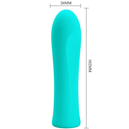 PRETTY LOVE - ALFREDA SUPER POWER VIBRATOR AQUA GREEN - Sexotim