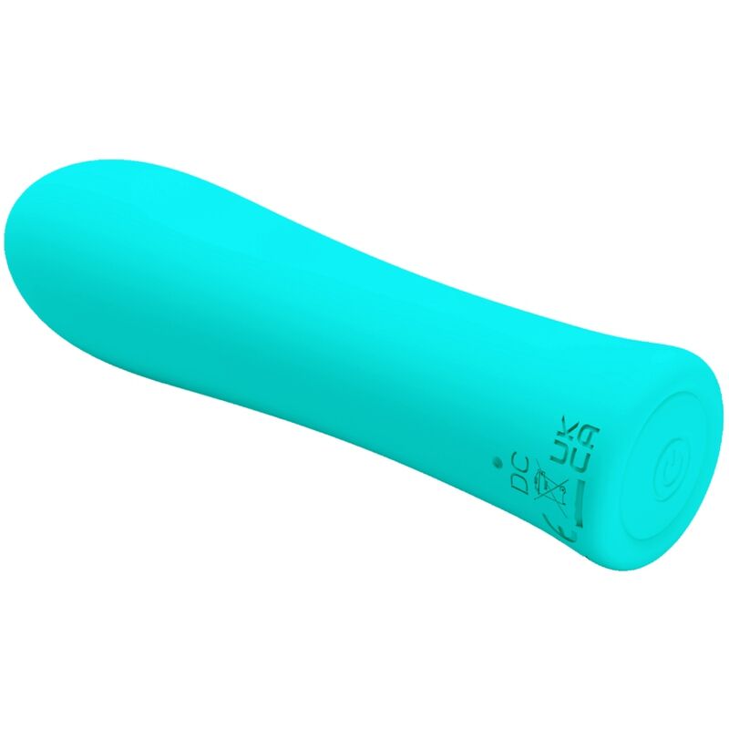 PRETTY LOVE - ALFREDA SUPER POWER VIBRATOR AQUA GREEN - Sexotim