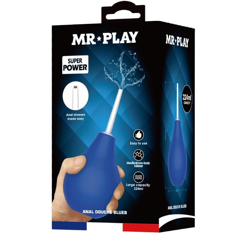 MR PLAY - ANAL-DUSCHE BLUEB SUPER POWER BLUE - Sexotim