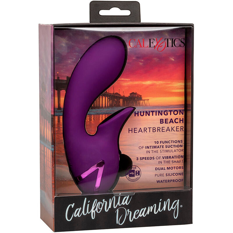 CALEXOTICS - HUNTINGTON BEACH HEARTBREAKER STIMULATOR & SUCKER LILA VON CALIFORNIA DREAMING