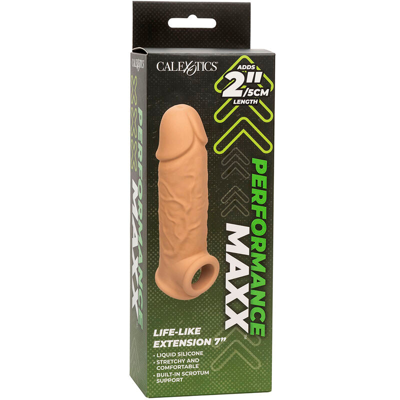 CALEXOTICS - PERFORMANCE MAXX LEBENSNAHE EXTENSION 7 HELLE HAUT - Sexotim