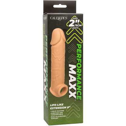 CALEXOTICS - PERFORMANCE MAXX LEBENSNAHE EXTENSION 8 HELLE HAUT - Sexotim