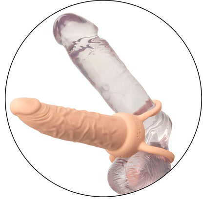 CALEXOTICS - PERFORMANCE MAXX WIEDERAUFLADBARER DUAL PENETRATOR, HELLE HAUT - Sexotim