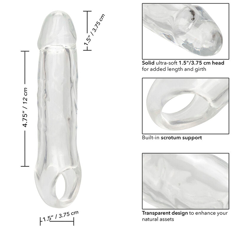 CALEXOTICS - PERFORMANCE MAXX CLEAR VERLNGERUNG 6,5 TRANSPARENT - Sexotim