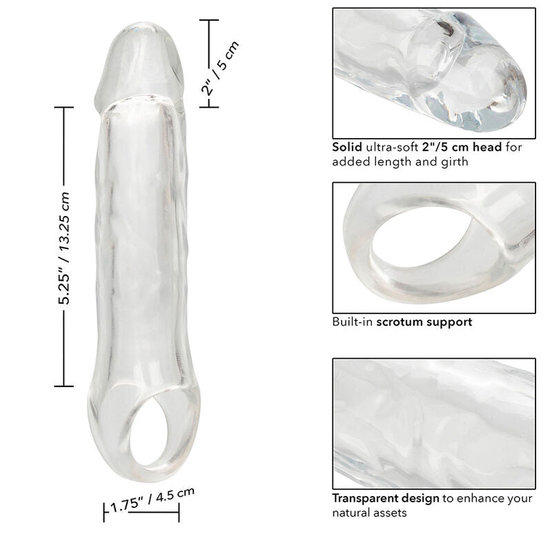 CALEXOTICS - PERFORMANCE MAXX CLEAR EXTENSION 7,5 TRANSPARENT - Sexotim