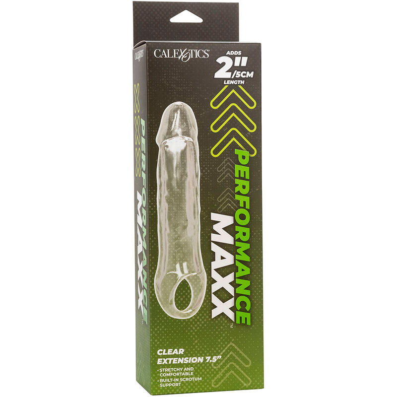 CALEXOTICS - PERFORMANCE MAXX CLEAR EXTENSION 7,5 TRANSPARENT - Sexotim