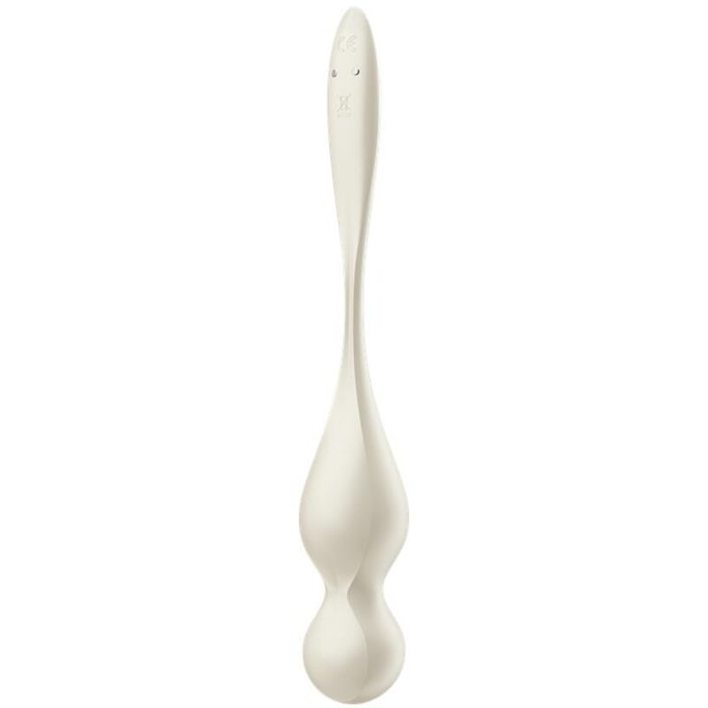 SATISFYER - LOVE BIRDS VIBRIERENDE KEGEL-KUGELN WEISS + KOSTENLOSE APP - Sexotim