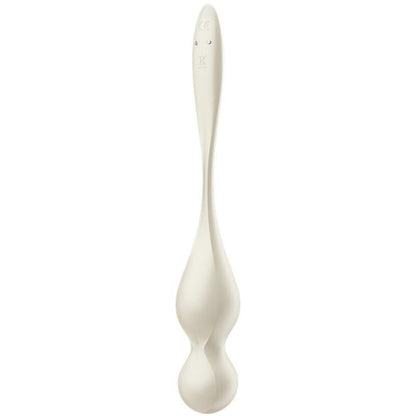 SATISFYER - LOVE BIRDS VIBRIERENDE KEGEL-KUGELN WEISS + KOSTENLOSE APP - Sexotim
