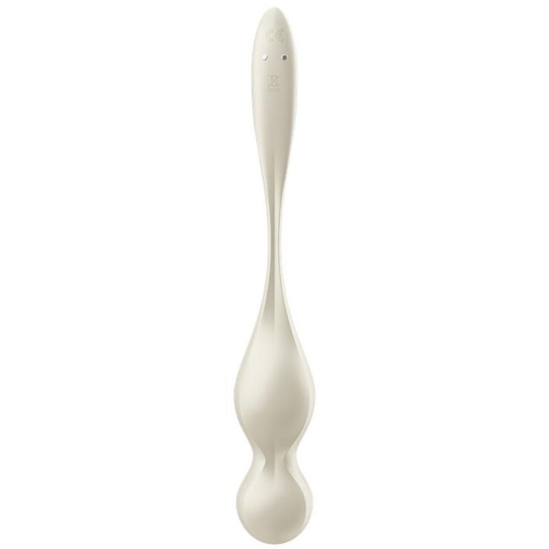 SATISFYER - LOVE BIRDS VIBRIERENDE KEGEL-KUGELN WEISS + KOSTENLOSE APP - Sexotim
