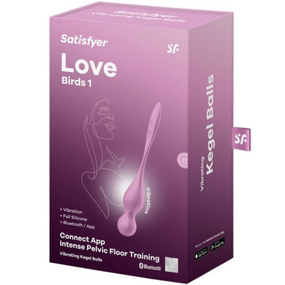 SATISFYER - LOVE BIRDS VIBRIERENDE KEGEL-KUGELN ROSA - Sexotim