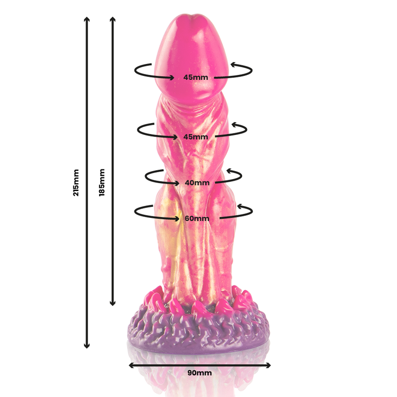 EPIC - CERBERUS DILDO MYTHOLOGISCHES FEUER