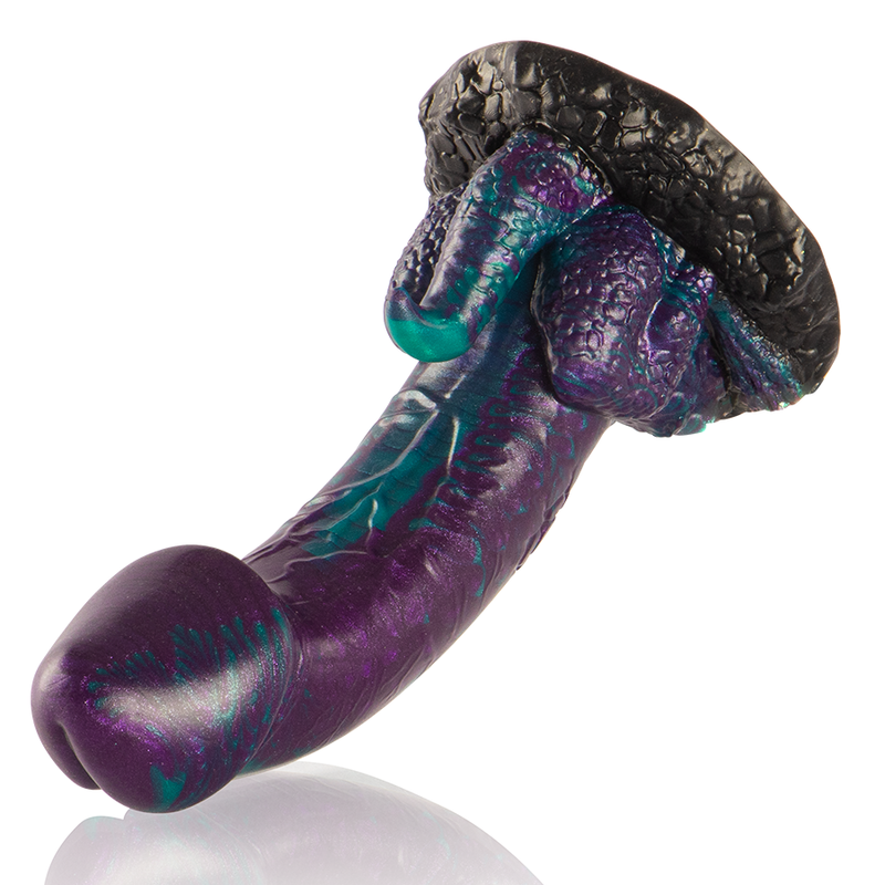 EPIC - BASILISK DILDO DOPPELT SCHUPPIG VERGNÜGEN, KLEINE GRÖSSE - Sexotim