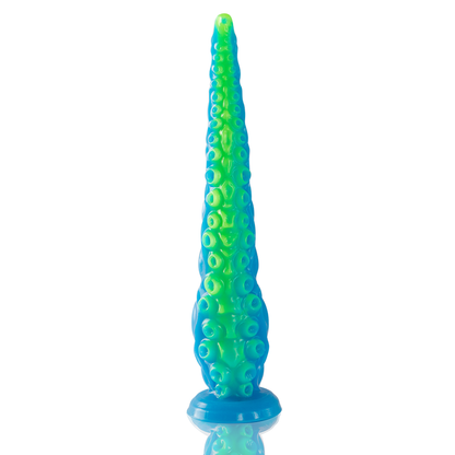 EPIC - SCYLLA FLUORESZIERENDER DÜNNER TENTAKEL-DILDO, GROSSE GRÖSSE - Sexotim
