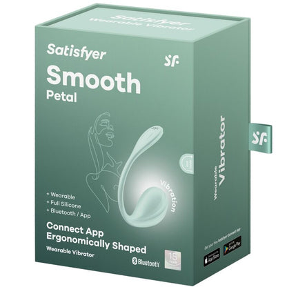 SATISFYER - SMOOTH PETAL G-POINT STIMULATOR WASSERGRÜN KOSTENLOSE APP - Sexotim