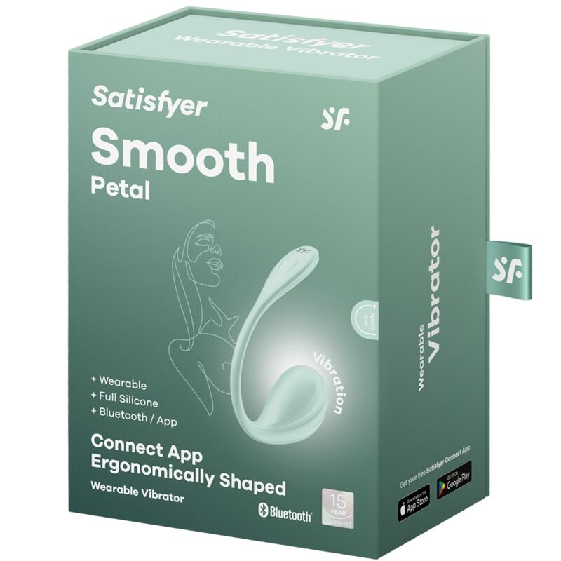 SATISFYER - SMOOTH PETAL G-POINT STIMULATOR WASSERGRÜN KOSTENLOSE APP - Sexotim