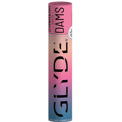 SHEER GLYDE - DAMS LAMINAS LATEX ORALSEX ERDBEERE - Sexotim