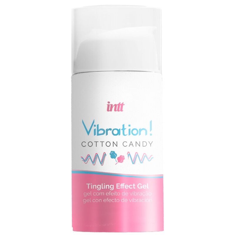 INTT - KRAFTVOLLES INTIMULATIONS-ZUCKERWATTE-FLÜSSIGE VIBRATOR-GEL 15 ML - Sexotim