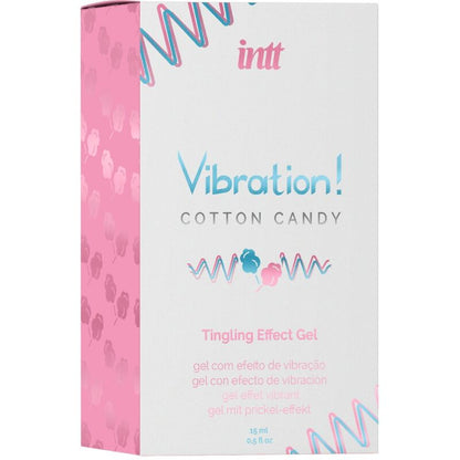 INTT - KRAFTVOLLES INTIMULATIONS-ZUCKERWATTE-FLÜSSIGE VIBRATOR-GEL 15 ML - Sexotim