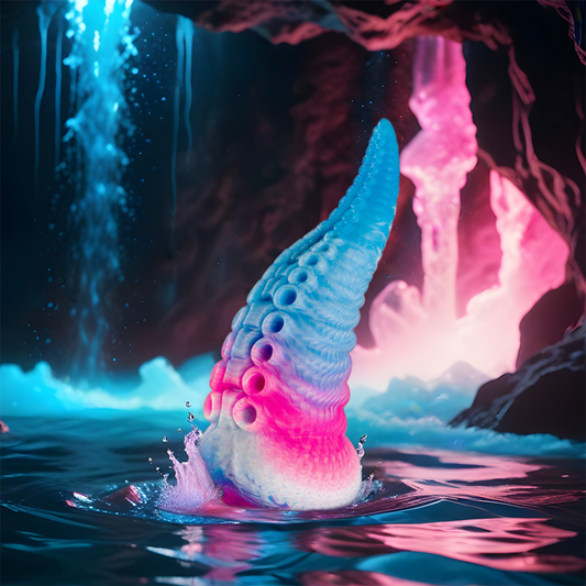 EPIC - PHORCYS BLAUER TENTAKEL-DILDO, GROSSE GRÖSSE - Sexotim