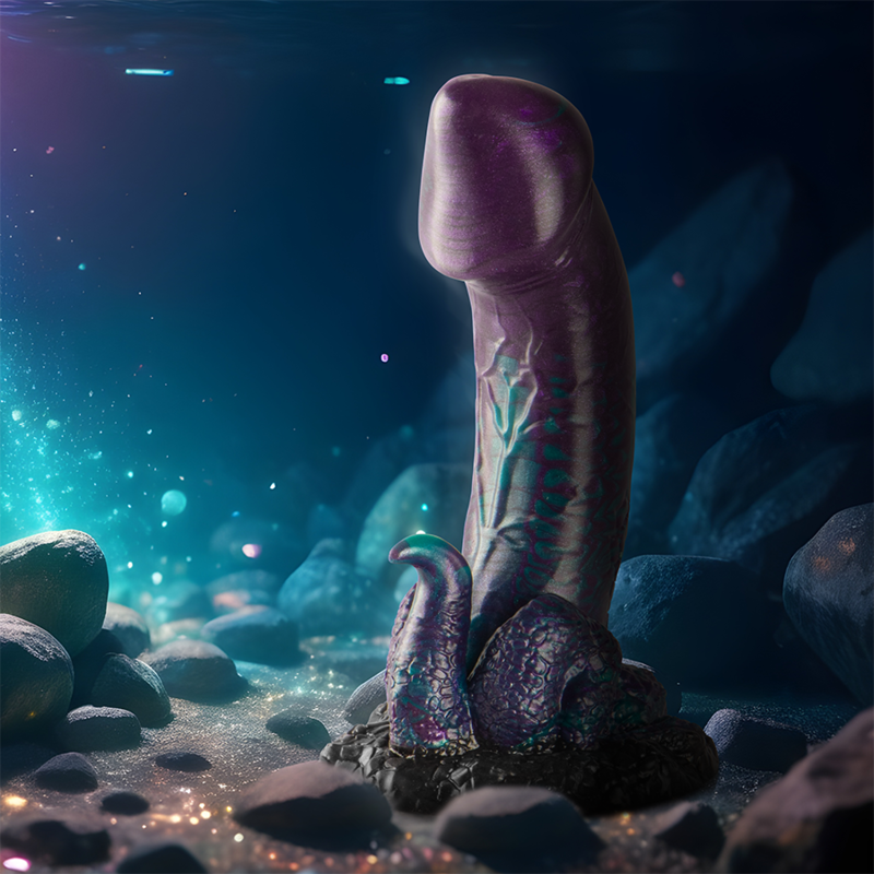 EPIC - BASILISK DILDO DOPPELT SCHUPPIG VERGNÜGEN, KLEINE GRÖSSE - Sexotim