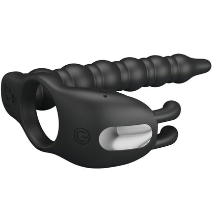 PRETTY LOVE - BLACKNEY PENISRINGE MIT VIBRATOR-PLUG - Sexotim