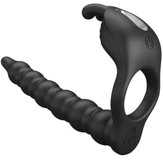 PRETTY LOVE - BLACKNEY PENISRINGE MIT VIBRATOR-PLUG - Sexotim